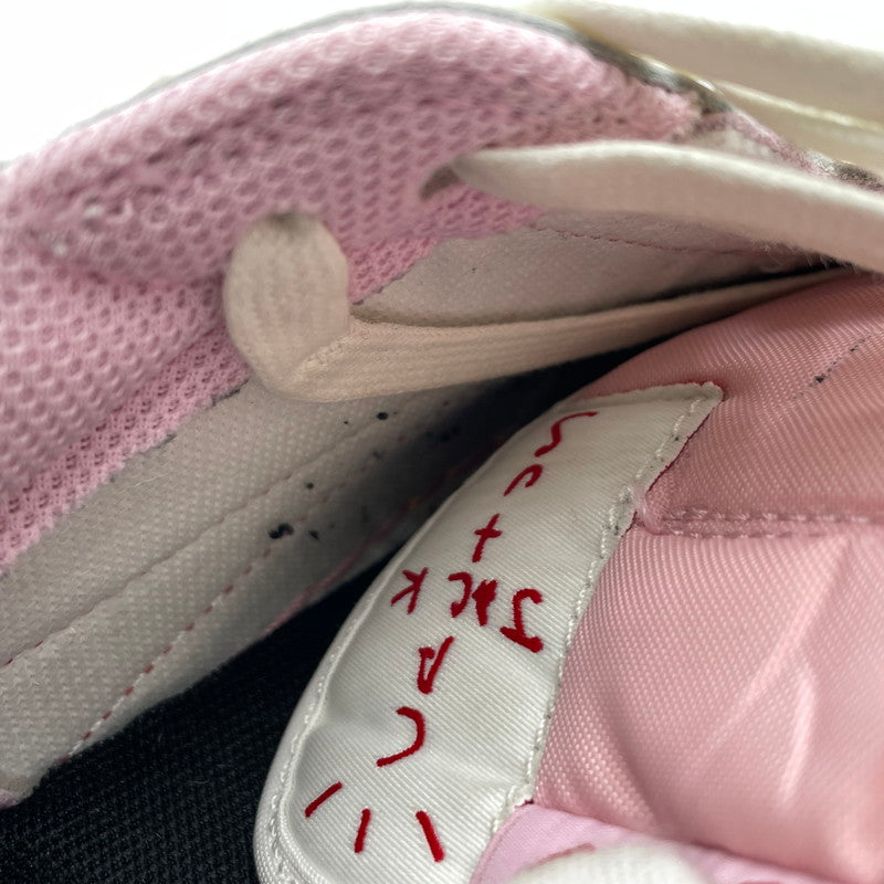 【中古品】【メンズ】 NIKE ナイキ × TRAVIS SCOTT トラヴィス スコット AIR JORDAN 1 RETRO LOW OG "SAIL TROPICAL PINK" IQ7604-101 エアジョーダン1 レトロ スニーカー 靴 160-261028-yo-10-teih サイズ：28.5cm カラー：ピンク 万代Net店