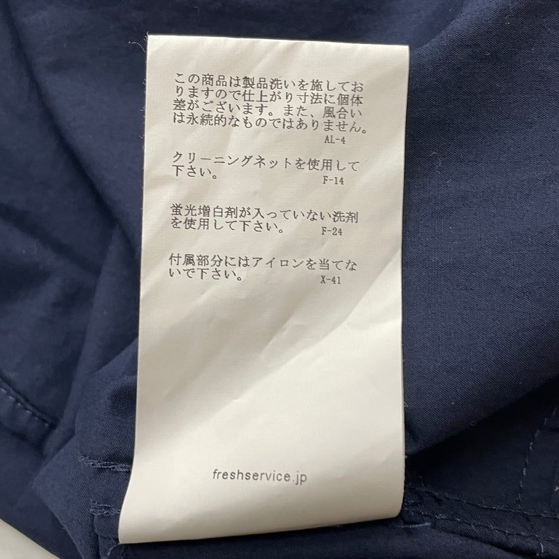 【中古品】【メンズ】 FRESH SERVICE フレッシュ サービス DOUBLE TYPEWRITER ANORAK FSW-22-CT-23 ダブル タイプライター アノラック アウター 140-261029-sa-04-teih サイズ：フリー カラー：ネイビー 万代Net店