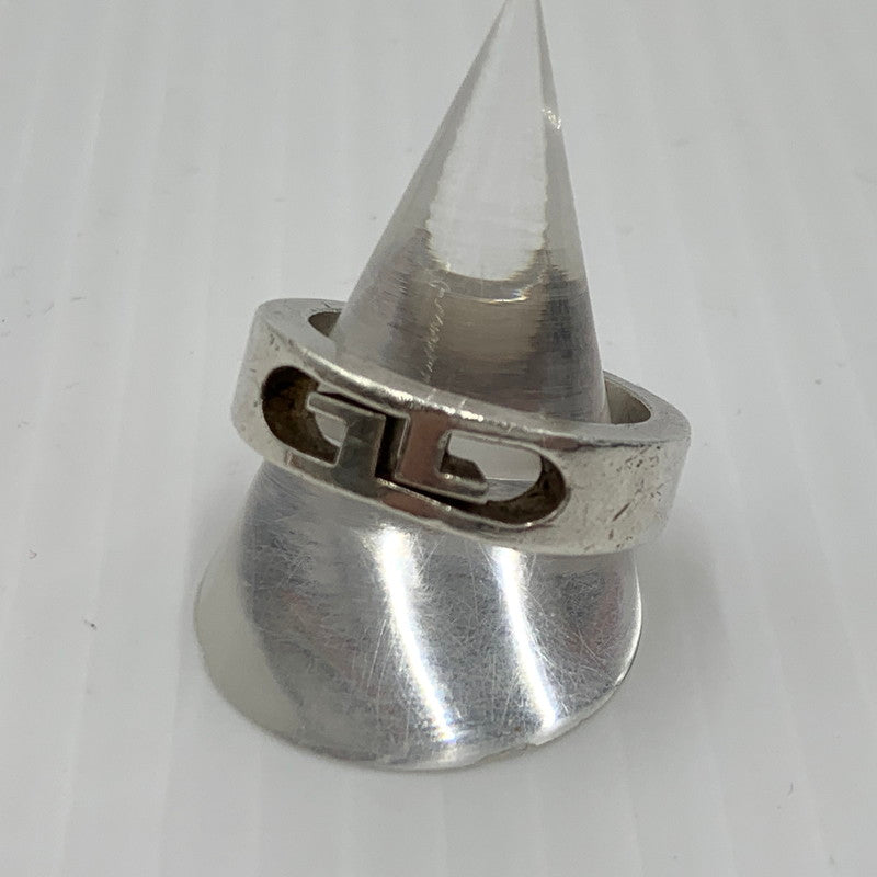 【現状渡し品】【メンズ】 GUCCI グッチ DOUBLE G LOGO RING ダブル G ロゴ リング アクセサリー 925 指輪 182-261030-ko-07-teih カラー：シルバー 万代Net店