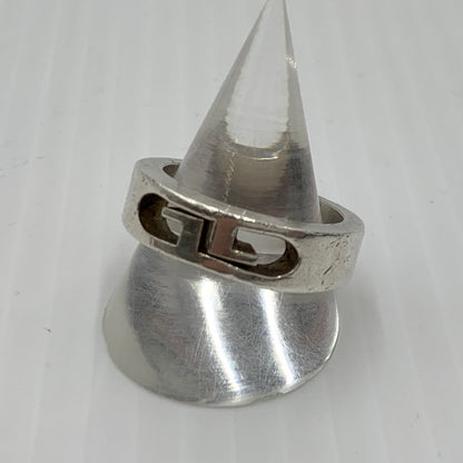 【現状渡し品】【メンズ】 GUCCI グッチ DOUBLE G LOGO RING ダブル G ロゴ リング アクセサリー 925 指輪 182-261030-ko-07-teih カラー：シルバー 万代Net店