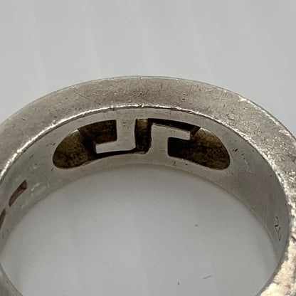 【現状渡し品】【メンズ】 GUCCI グッチ DOUBLE G LOGO RING ダブル G ロゴ リング アクセサリー 925 指輪 182-261030-ko-07-teih カラー：シルバー 万代Net店