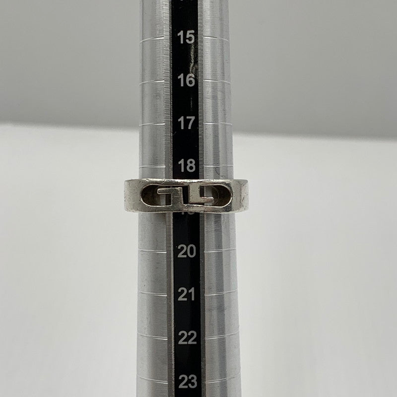 【現状渡し品】【メンズ】 GUCCI グッチ DOUBLE G LOGO RING ダブル G ロゴ リング アクセサリー 925 指輪 182-261030-ko-07-teih カラー：シルバー 万代Net店