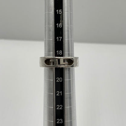 【現状渡し品】【メンズ】 GUCCI グッチ DOUBLE G LOGO RING ダブル G ロゴ リング アクセサリー 925 指輪 182-261030-ko-07-teih カラー：シルバー 万代Net店