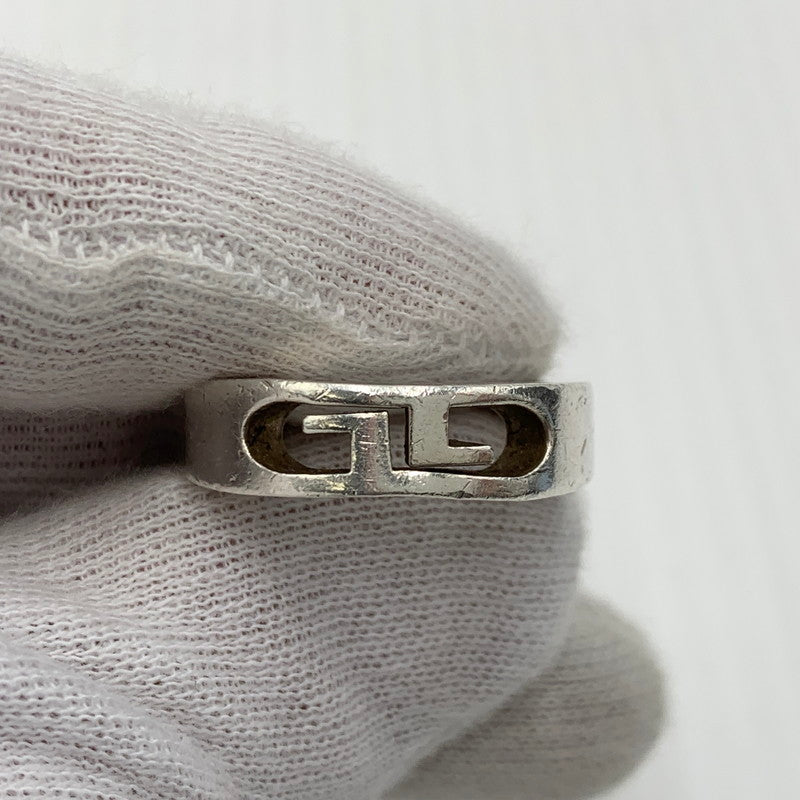 【現状渡し品】【メンズ】 GUCCI グッチ DOUBLE G LOGO RING ダブル G ロゴ リング アクセサリー 925 指輪 182-261030-ko-07-teih カラー：シルバー 万代Net店