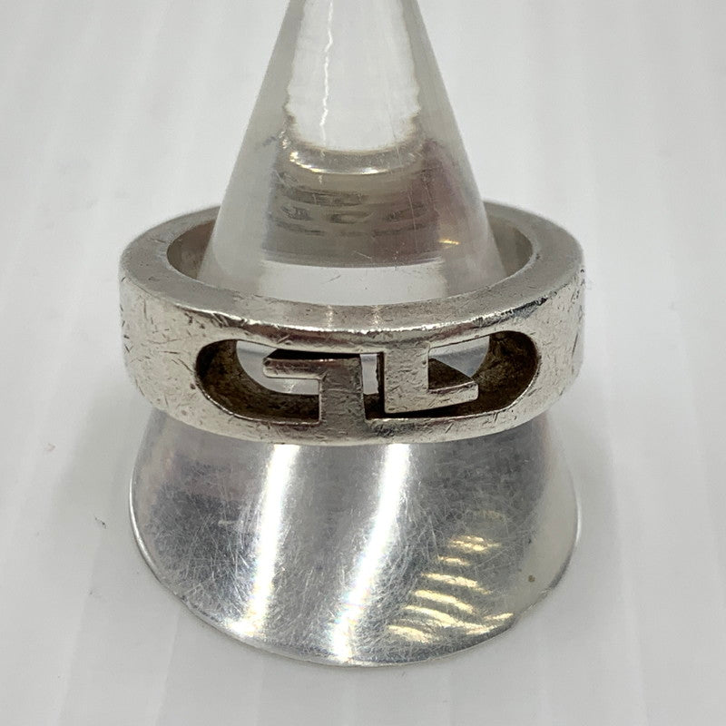 【現状渡し品】【メンズ】 GUCCI グッチ DOUBLE G LOGO RING ダブル G ロゴ リング アクセサリー 925 指輪 182-261030-ko-07-teih カラー：シルバー 万代Net店