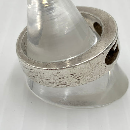 【現状渡し品】【メンズ】 GUCCI グッチ DOUBLE G LOGO RING ダブル G ロゴ リング アクセサリー 925 指輪 182-261030-ko-07-teih カラー：シルバー 万代Net店