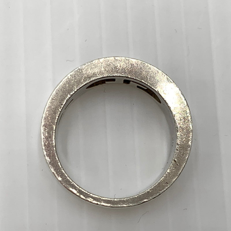 【現状渡し品】【メンズ】 GUCCI グッチ DOUBLE G LOGO RING ダブル G ロゴ リング アクセサリー 925 指輪 182-261030-ko-07-teih カラー：シルバー 万代Net店