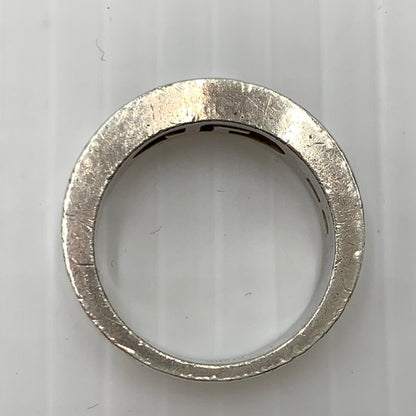 【現状渡し品】【メンズ】 GUCCI グッチ DOUBLE G LOGO RING ダブル G ロゴ リング アクセサリー 925 指輪 182-261030-ko-07-teih カラー：シルバー 万代Net店