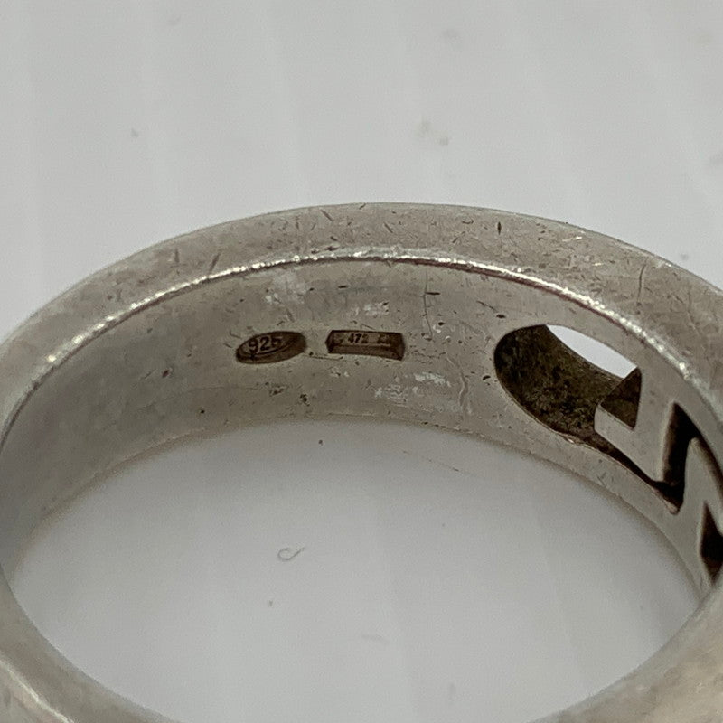 【現状渡し品】【メンズ】 GUCCI グッチ DOUBLE G LOGO RING ダブル G ロゴ リング アクセサリー 925 指輪 182-261030-ko-07-teih カラー：シルバー 万代Net店