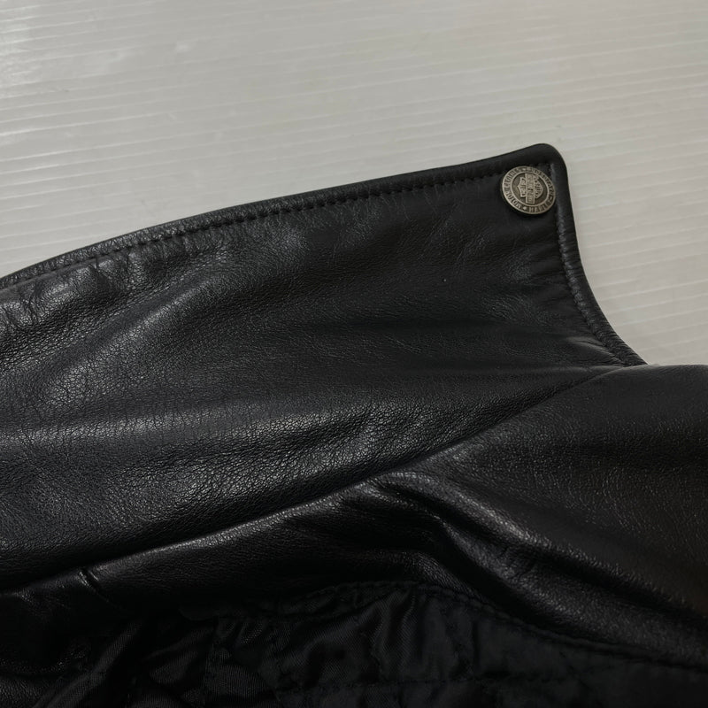 【現状渡し品】【メンズ】 HARLEY DAVIDSON ハーレー ダビッドソン DOUBLE RAIDERS JACKET ダブル ライダース ジャケット アウター 145-261028-sa-06-teih サイズ：L カラー：ブラック 万代Net店