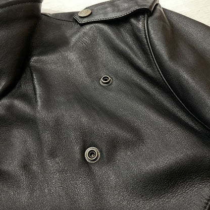 【現状渡し品】【メンズ】 HARLEY DAVIDSON ハーレー ダビッドソン DOUBLE RAIDERS JACKET ダブル ライダース ジャケット アウター 145-261028-sa-06-teih サイズ：L カラー：ブラック 万代Net店