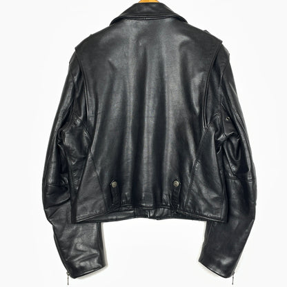 【現状渡し品】【メンズ】 HARLEY DAVIDSON ハーレー ダビッドソン DOUBLE RAIDERS JACKET ダブル ライダース ジャケット アウター 145-261028-sa-06-teih サイズ：L カラー：ブラック 万代Net店