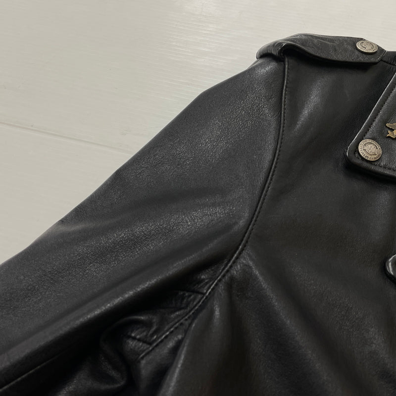 【現状渡し品】【メンズ】 HARLEY DAVIDSON ハーレー ダビッドソン DOUBLE RAIDERS JACKET ダブル ライダース ジャケット アウター 145-261028-sa-06-teih サイズ：L カラー：ブラック 万代Net店
