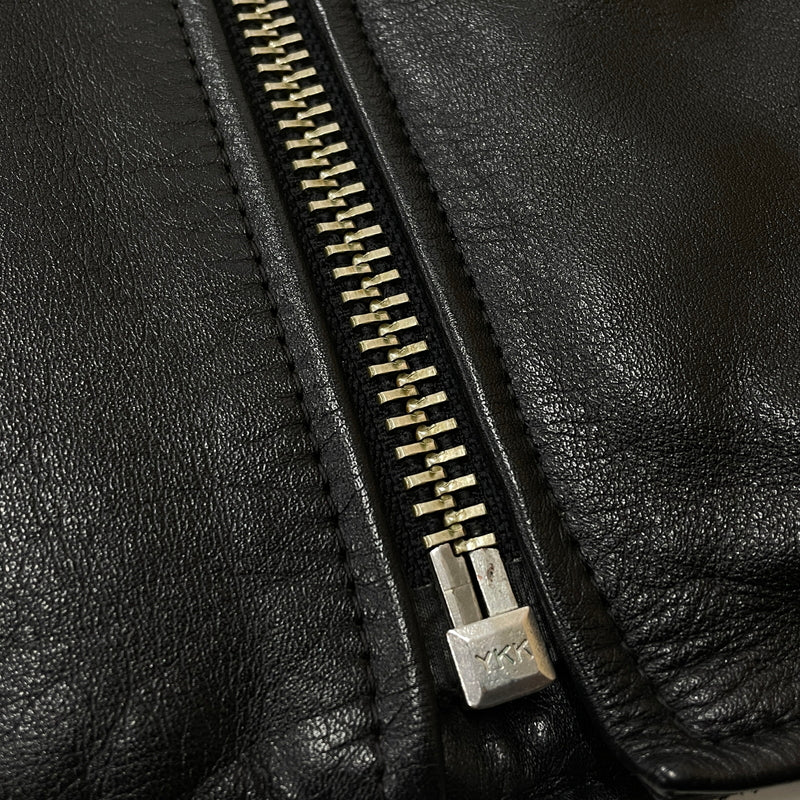 【現状渡し品】【メンズ】 HARLEY DAVIDSON ハーレー ダビッドソン DOUBLE RAIDERS JACKET ダブル ライダース ジャケット アウター 145-261028-sa-06-teih サイズ：L カラー：ブラック 万代Net店