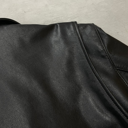 【現状渡し品】【メンズ】 HARLEY DAVIDSON ハーレー ダビッドソン DOUBLE RAIDERS JACKET ダブル ライダース ジャケット アウター 145-261028-sa-06-teih サイズ：L カラー：ブラック 万代Net店