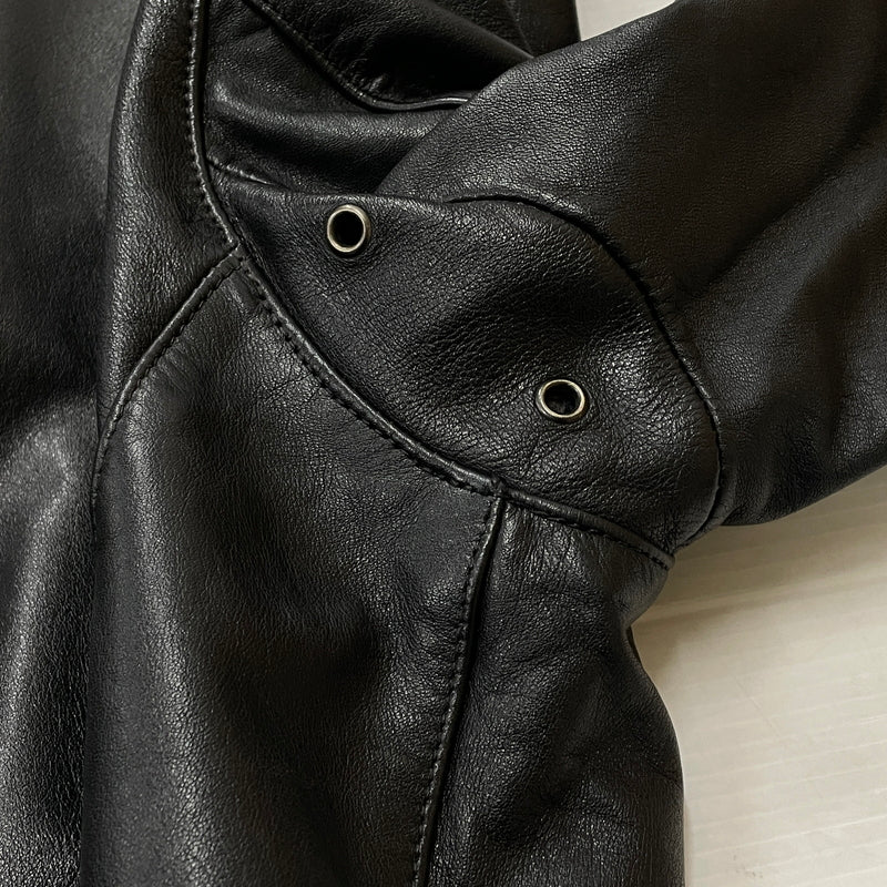 【現状渡し品】【メンズ】 HARLEY DAVIDSON ハーレー ダビッドソン DOUBLE RAIDERS JACKET ダブル ライダース ジャケット アウター 145-261028-sa-06-teih サイズ：L カラー：ブラック 万代Net店