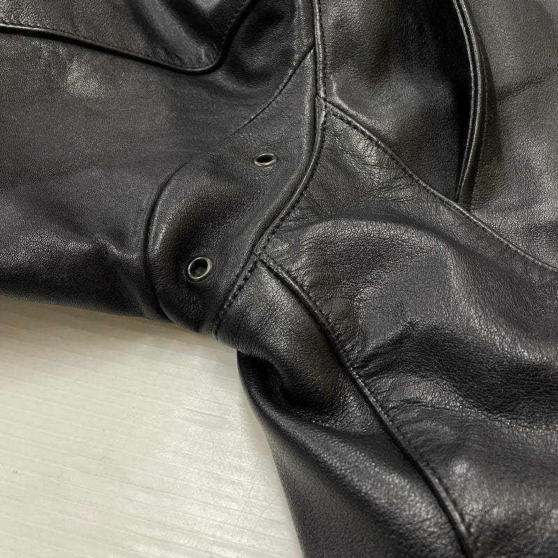 【現状渡し品】【メンズ】 HARLEY DAVIDSON ハーレー ダビッドソン DOUBLE RAIDERS JACKET ダブル ライダース ジャケット アウター 145-261028-sa-06-teih サイズ：L カラー：ブラック 万代Net店