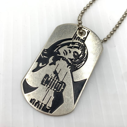 【中古品】【メンズ】 HYSTERIC GLAMOUR ヒステリックグラマー DOG TAG NECKLACE ドッグタグ ネックレス アクセサリー 192-261030-ko-05-teih カラー：シルバーカラー 万代Net店