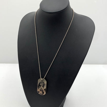 【中古品】【メンズ】 HYSTERIC GLAMOUR ヒステリックグラマー DOG TAG NECKLACE ドッグタグ ネックレス アクセサリー 192-261030-ko-05-teih カラー：シルバーカラー 万代Net店