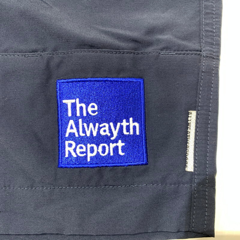 【中古品】【メンズ】 ALWAYTH オルウェイズ × wake sapporo ウェイク サッポロ 別注コラボ BAKER SHORTS ベイカーショーツ ボトムス ショートパンツ 151-261029-ss-07-teih サイズ：L カラー：ネイビー 万代Net店