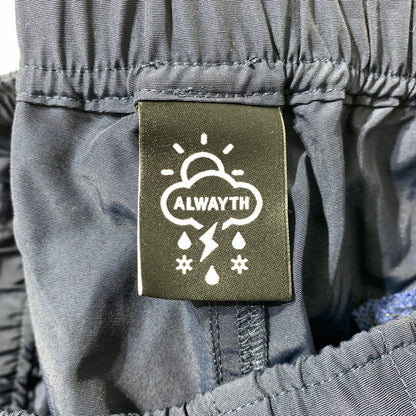 【中古品】【メンズ】 ALWAYTH オルウェイズ × wake sapporo ウェイク サッポロ 別注コラボ BAKER SHORTS ベイカーショーツ ボトムス ショートパンツ 151-261029-ss-07-teih サイズ：L カラー：ネイビー 万代Net店