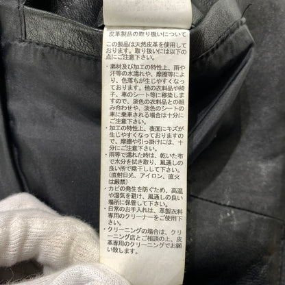 【中古品】【メンズ】 LUVA TRAM ルーバトラム LAMB LEATHER DOWN JACKET ラムレザー ダウンジャケット アウター 147-261029-ss-06-teih サイズ：S カラー：ブラック 万代Net店