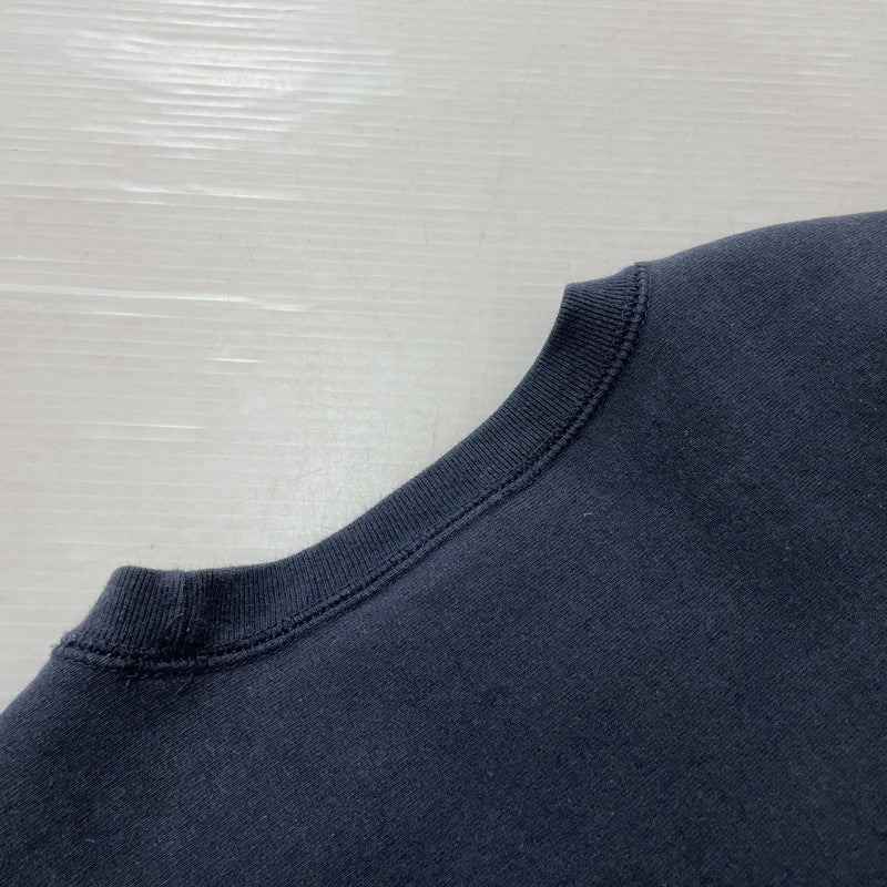 【中古品】【メンズ】 SUPREME シュプリーム 18AW BOXLOGO CREWNECK SWEATSHIRT ボックスロゴ クルーネック スウェット 長袖 トップス トレーナー 149-261028-yo-12-teih サイズ：L カラー：ネイビー 万代Net店
