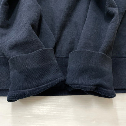 【中古品】【メンズ】 SUPREME シュプリーム 18AW BOXLOGO CREWNECK SWEATSHIRT ボックスロゴ クルーネック スウェット 長袖 トップス トレーナー 149-261028-yo-12-teih サイズ：L カラー：ネイビー 万代Net店