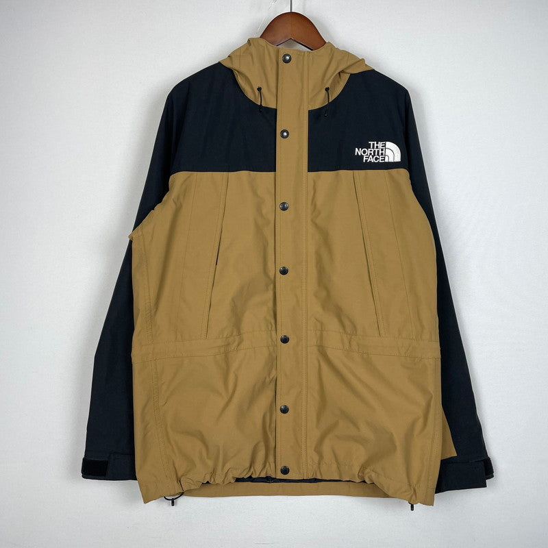 【中古品】【メンズ】 THE NORTH FACE ザ・ノースフェイス GORE-TEX MOUNTAIN LIGHT JACKET NP11834 ゴアテックス マウンテン ライト ジャケット ライトアウター 144-261028-yo-13-teih サイズ：L カラー：ベージュ 万代Net店