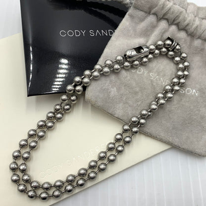 【中古品】【メンズ】 CODY SANDERSON コディサンダーソン STAINLESS BALL CHAIN NECKLECE ステンレス ボール チェーン ネックレス アクセサリー 191-261030-ko-06-teih カラー：シルバー 万代Net店