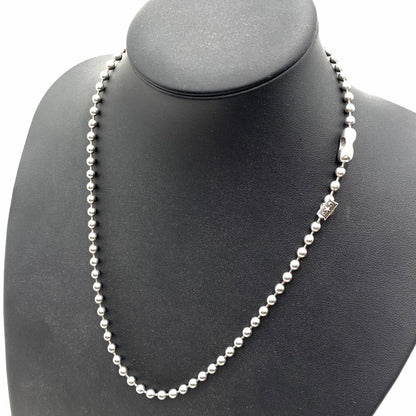 【中古品】【メンズ】 CODY SANDERSON コディサンダーソン STAINLESS BALL CHAIN NECKLECE ステンレス ボール チェーン ネックレス アクセサリー 191-261030-ko-06-teih カラー：シルバー 万代Net店