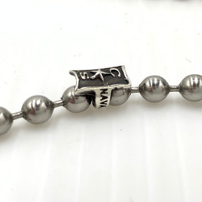 【中古品】【メンズ】 CODY SANDERSON コディサンダーソン STAINLESS BALL CHAIN NECKLECE ステンレス ボール チェーン ネックレス アクセサリー 191-261030-ko-06-teih カラー：シルバー 万代Net店