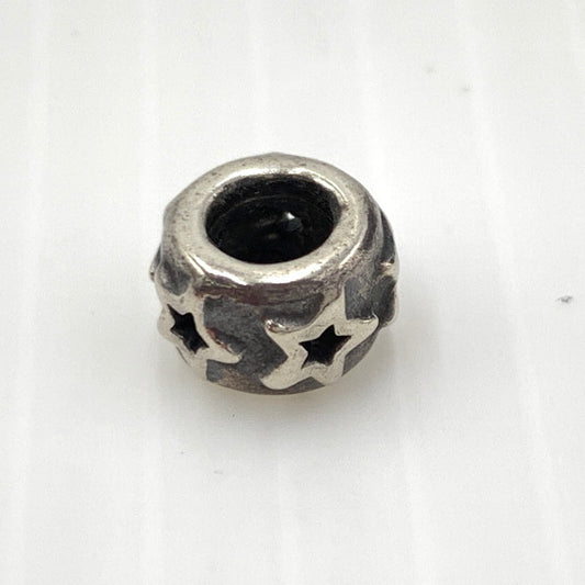 【中古品】【メンズ】 CODY SANDERSON コディサンダーソン HOLLOW STAR RONDELLE BEAD ホロウ スター ロンデル ビーズ アクセサリー 191-261030-ko-15-teih カラー：シルバー 万代Net店