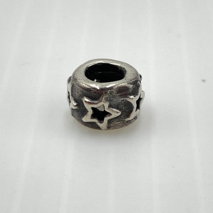 【中古品】【メンズ】 CODY SANDERSON コディサンダーソン HOLLOW STAR RONDELLE BEAD ホロウ スター ロンデル ビーズ アクセサリー 191-261030-ko-15-teih カラー：シルバー 万代Net店