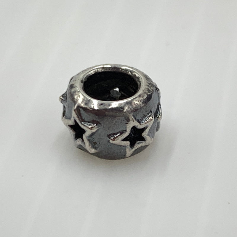 【中古品】【メンズ】 CODY SANDERSON コディサンダーソン HOLLOW STAR RONDELLE BEAD ホロウ スター ロンデル ビーズ アクセサリー 191-261030-ko-14-teih カラー：シルバー 万代Net店