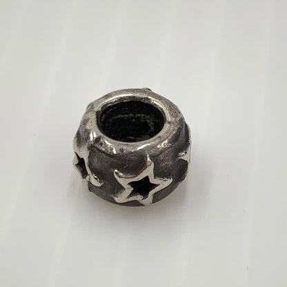 【中古品】【メンズ】 CODY SANDERSON コディサンダーソン HOLLOW STAR RONDELLE BEAD ホロウ スター ロンデル ビーズ アクセサリー 191-261030-ko-13-teih カラー：シルバー 万代Net店