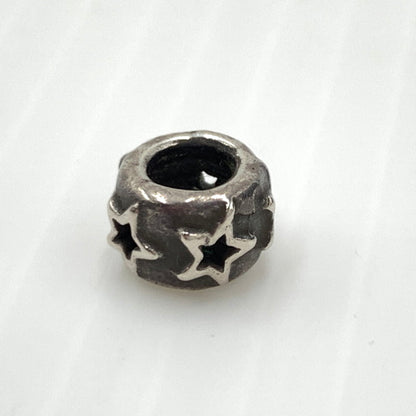 【中古品】【メンズ】 CODY SANDERSON コディサンダーソン HOLLOW STAR RONDELLE BEAD ホロウ スター ロンデル ビーズ アクセサリー 191-261030-ko-13-teih カラー：シルバー 万代Net店