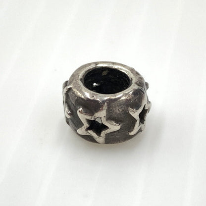 【中古品】【メンズ】 CODY SANDERSON コディサンダーソン HOLLOW STAR RONDELLE BEAD ホロウ スター ロンデル ビーズ アクセサリー 191-261030-ko-13-teih カラー：シルバー 万代Net店