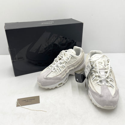 【中古品】【メンズ/レディース】 NIKE ナイキ × COMME DES GARCONS コムデギャルソン 別注コラボ AIR MAX 95 CU8406-100 エア マックス ナインティ ファイブ スニーカー 靴 160-261029-sa-22-teih サイズ：23.5cm カラー：ホワイト 万代Net店