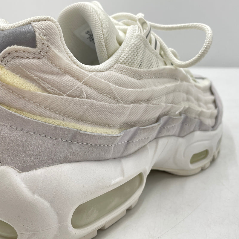 【中古品】【メンズ/レディース】 NIKE ナイキ × COMME DES GARCONS コムデギャルソン 別注コラボ AIR MAX 95 CU8406-100 エア マックス ナインティ ファイブ スニーカー 靴 160-261029-sa-22-teih サイズ：23.5cm カラー：ホワイト 万代Net店