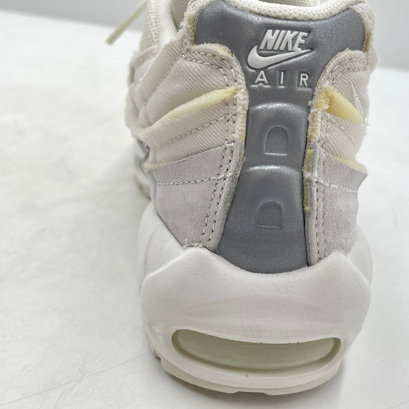 【中古品】【メンズ/レディース】 NIKE ナイキ × COMME DES GARCONS コムデギャルソン 別注コラボ AIR MAX 95 CU8406-100 エア マックス ナインティ ファイブ スニーカー 靴 160-261029-sa-22-teih サイズ：23.5cm カラー：ホワイト 万代Net店