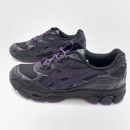 【中古品】【メンズ】 ASICS アシックス × NEEDLES ニードルス 別注 コラボ GEL-NYC SNEAKERS 1201B008 ゲル エヌワイシー スニーカー 靴 シューズ 162-261030-ko-18-teih サイズ：26cm カラー：ブラック 万代Net店