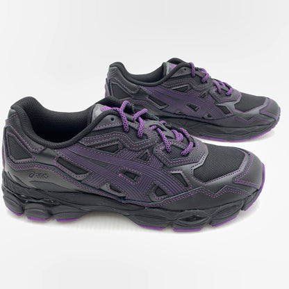 【中古品】【メンズ】 ASICS アシックス × NEEDLES ニードルス 別注 コラボ GEL-NYC SNEAKERS 1201B008 ゲル エヌワイシー スニーカー 靴 シューズ 162-261030-ko-18-teih サイズ：26cm カラー：ブラック 万代Net店