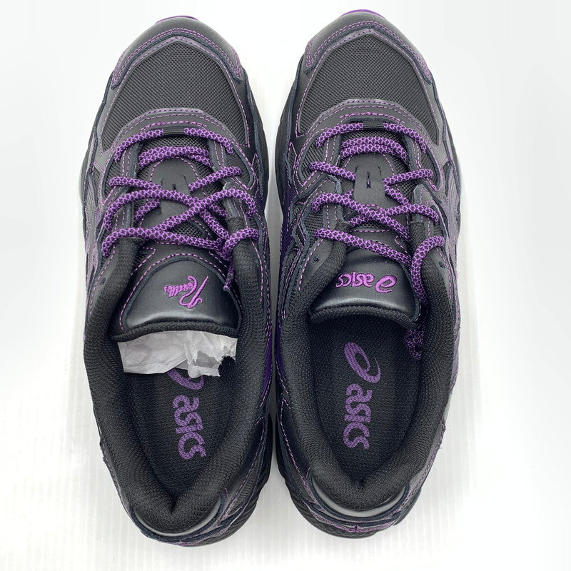 【中古品】【メンズ】 ASICS アシックス × NEEDLES ニードルス 別注 コラボ GEL-NYC SNEAKERS 1201B008 ゲル エヌワイシー スニーカー 靴 シューズ 162-261030-ko-18-teih サイズ：26cm カラー：ブラック 万代Net店
