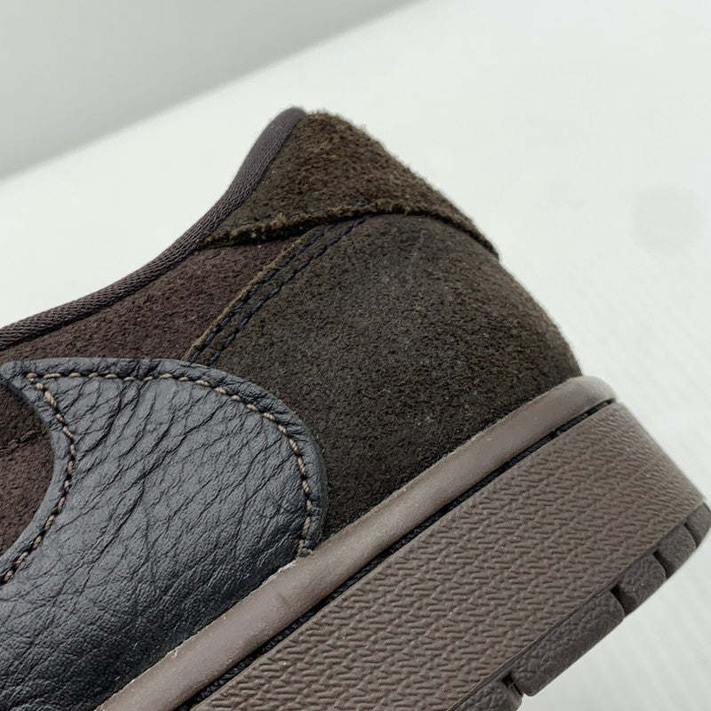 【中古品】【メンズ】 NIKE ナイキ ×TRAVIS SCOTT トラヴィススコット 別注 コラボ AIR JORDAN 1 LOW OG SP DM7866-202 エア ジョーダン 1 ロー スニーカー 靴 シューズ 160-261030-ko-19-teih サイズ：29cm カラー：ブラウン 万代Net店