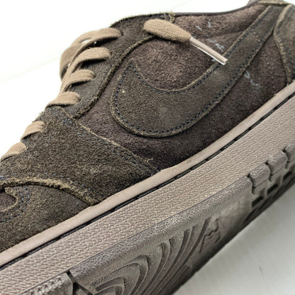 【中古品】【メンズ】 NIKE ナイキ ×TRAVIS SCOTT トラヴィススコット 別注 コラボ AIR JORDAN 1 LOW OG SP DM7866-202 エア ジョーダン 1 ロー スニーカー 靴 シューズ 160-261030-ko-19-teih サイズ：29cm カラー：ブラウン 万代Net店