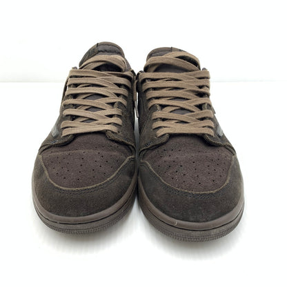 【中古品】【メンズ】 NIKE ナイキ ×TRAVIS SCOTT トラヴィススコット 別注 コラボ AIR JORDAN 1 LOW OG SP DM7866-202 エア ジョーダン 1 ロー スニーカー 靴 シューズ 160-261030-ko-19-teih サイズ：29cm カラー：ブラウン 万代Net店