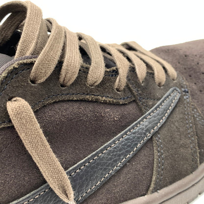 【中古品】【メンズ】 NIKE ナイキ ×TRAVIS SCOTT トラヴィススコット 別注 コラボ AIR JORDAN 1 LOW OG SP DM7866-202 エア ジョーダン 1 ロー スニーカー 靴 シューズ 160-261030-ko-19-teih サイズ：29cm カラー：ブラウン 万代Net店