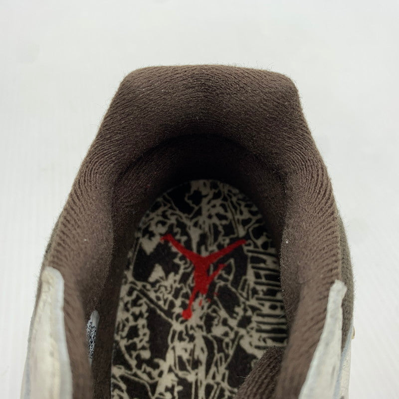【中古品】【メンズ】 NIKE ナイキ × TRAVIS SCOTT トラヴィススコット JORDAN JUMPMAN JACK TR FZ8117-100 ジャンプマンジャック スニーカー 靴 シューズ 160-261030-ko-20-teih サイズ：28.5cm カラー：ブラウン 万代Net店