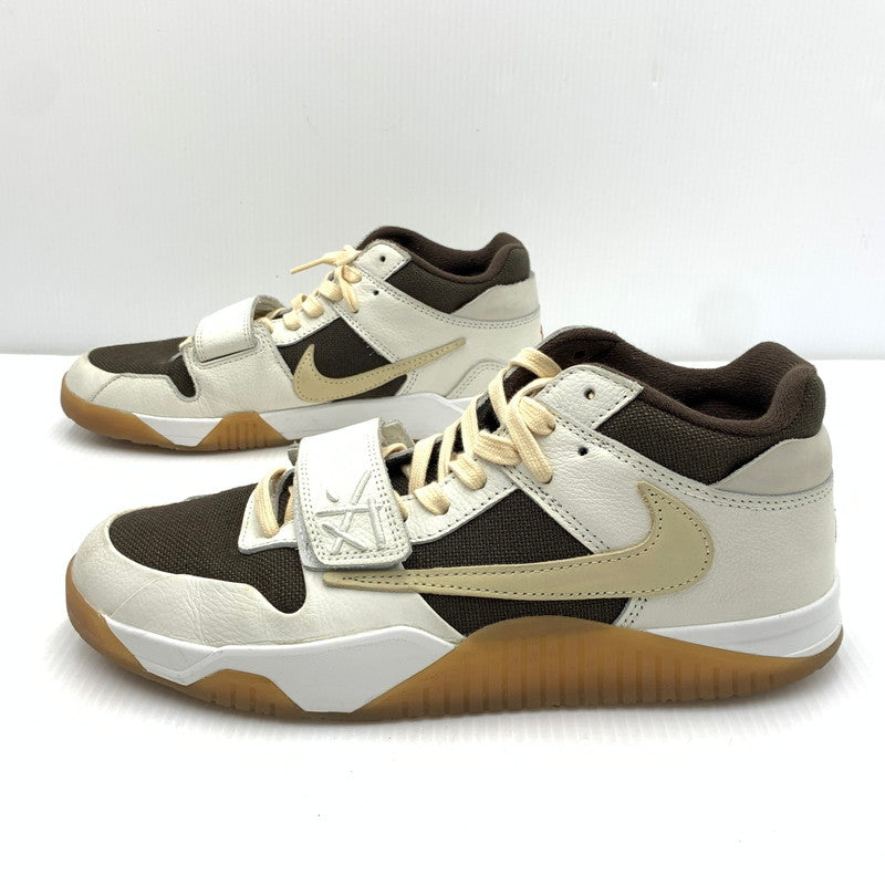 【中古品】【メンズ】 NIKE ナイキ × TRAVIS SCOTT トラヴィススコット JORDAN JUMPMAN JACK TR FZ8117-100 ジャンプマンジャック スニーカー 靴 シューズ 160-261030-ko-20-teih サイズ：28.5cm カラー：ブラウン 万代Net店